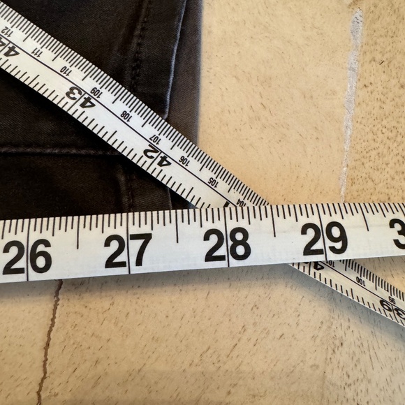 MOTHER legging ankle super skinny Jeans size 26R chocolate brown - Picture 5 of 5